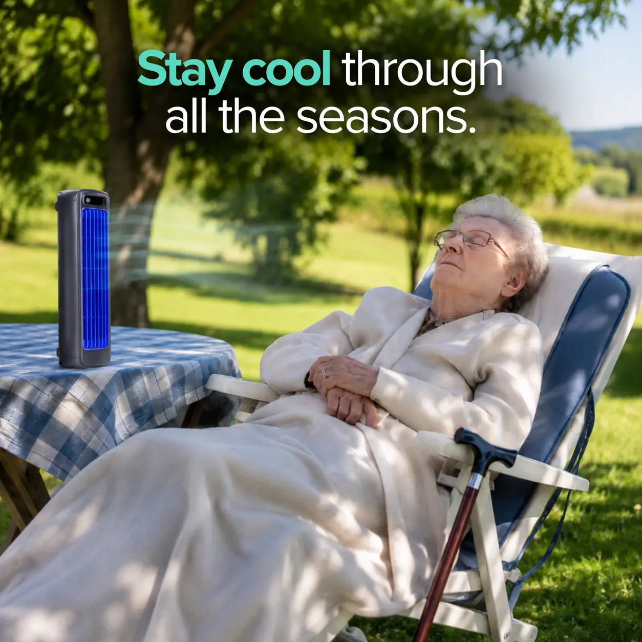 Stay cool through all the seasons with PolarBreeze Pro
